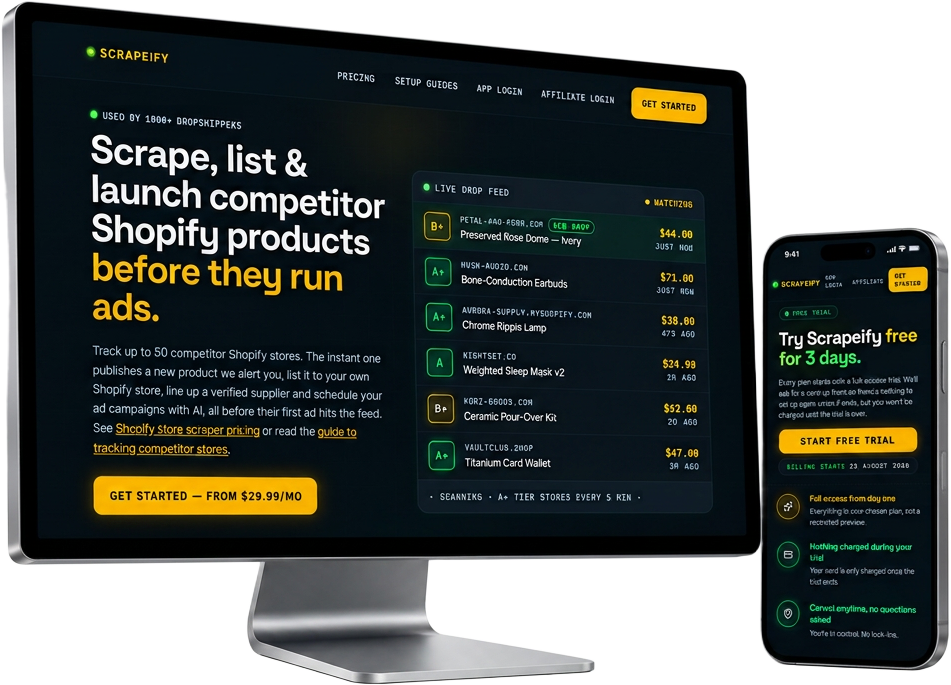 Scrapeify website