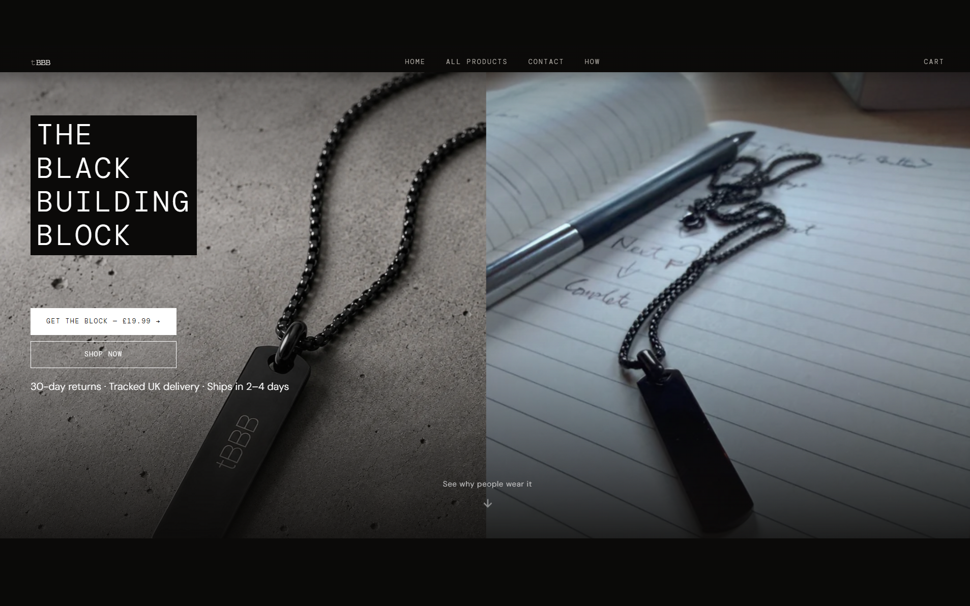 The Black Building Block website