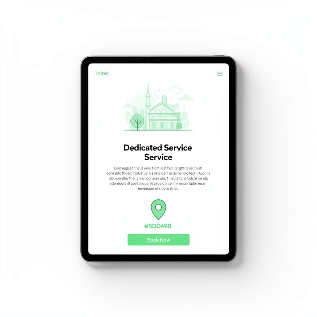 Service Page Design